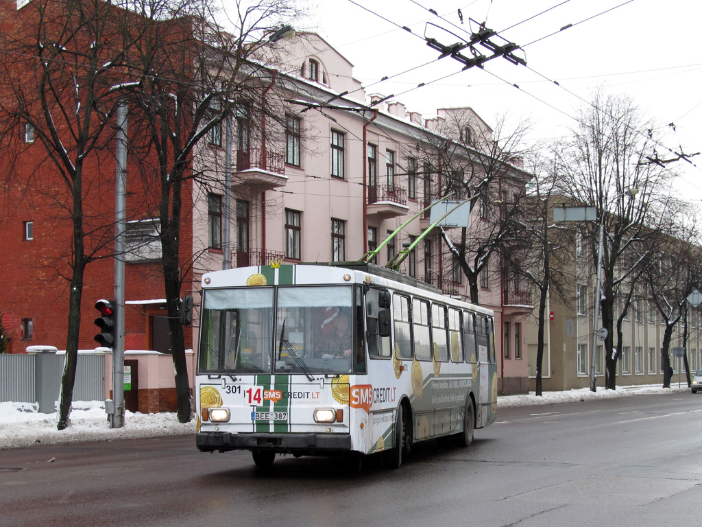 Kaunas, Škoda 14Tr02/6 N°. 301 Kaunas, Škoda 14Tr02/6 N°. 301