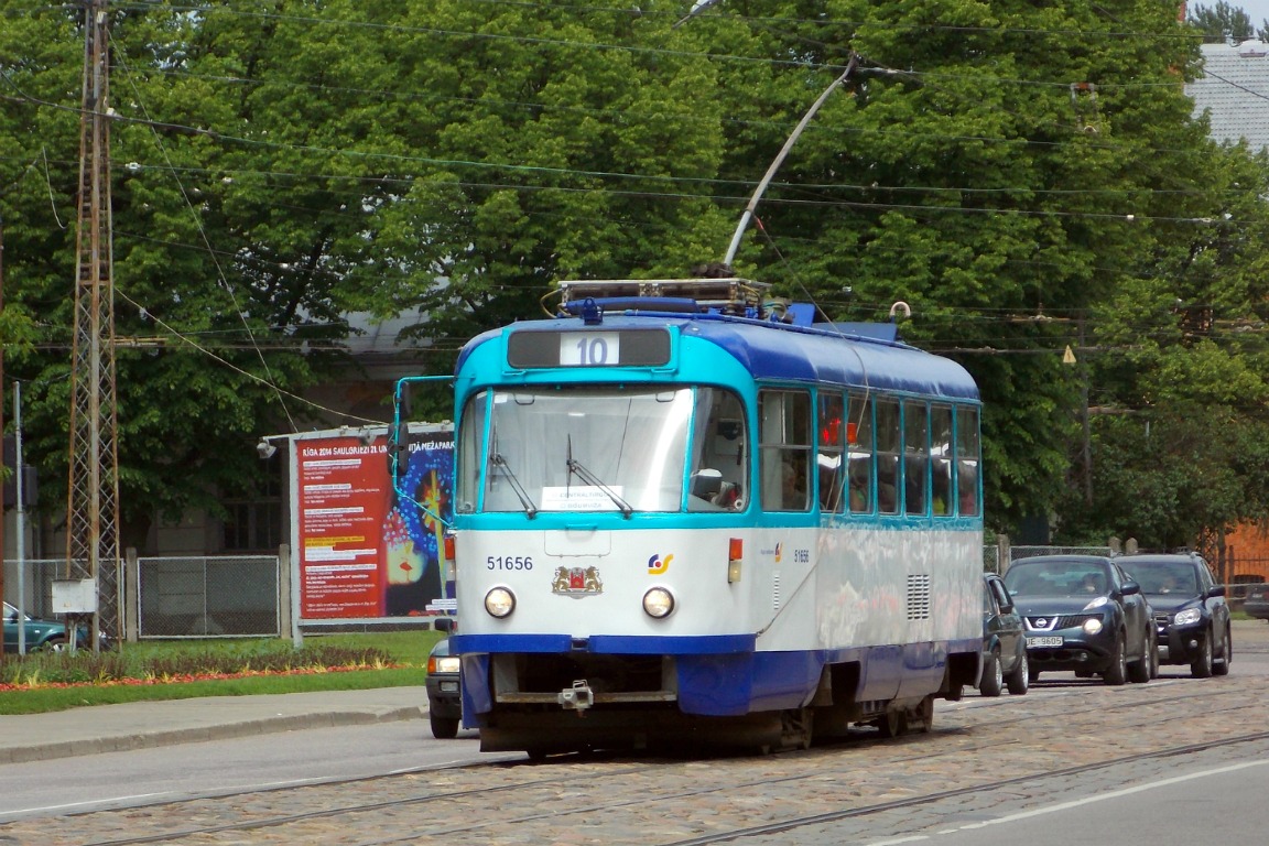 Ryga, Tatra T3A Nr 51656