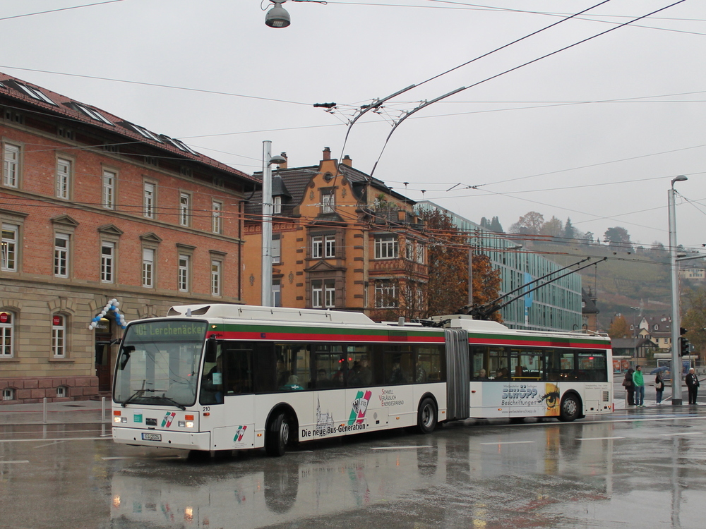 Esslingen am Neckar, Van Hool AG 300T Br. 210