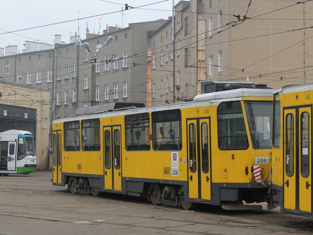 Щецин, Tatra T6A2M № 208