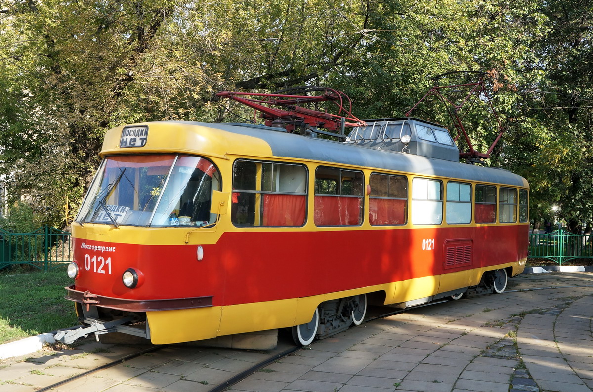 Moskau, Tatra T3SU (2-door) Nr. 0121