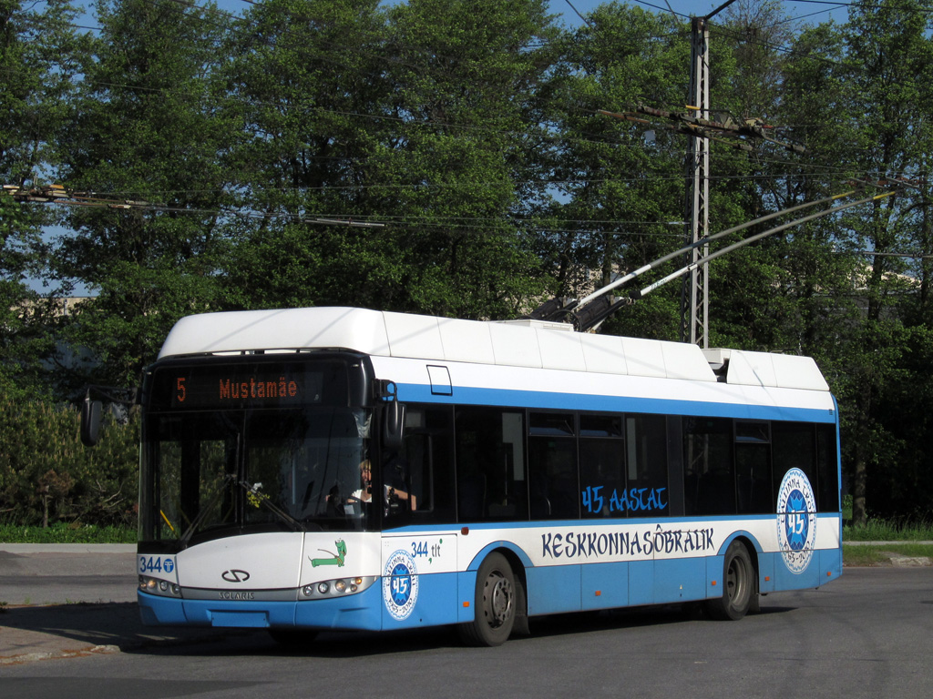 Таллин, Solaris Trollino III 12 AC № 344