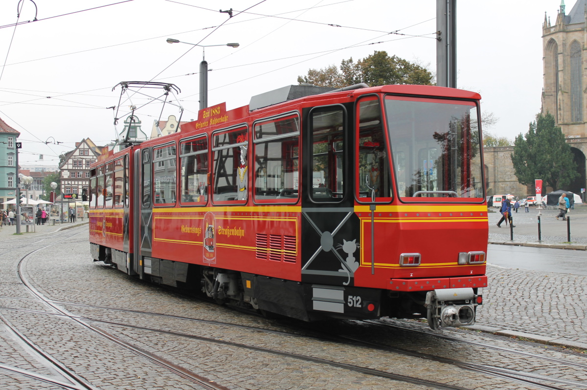 Эрфурт, Tatra KT4D № 512