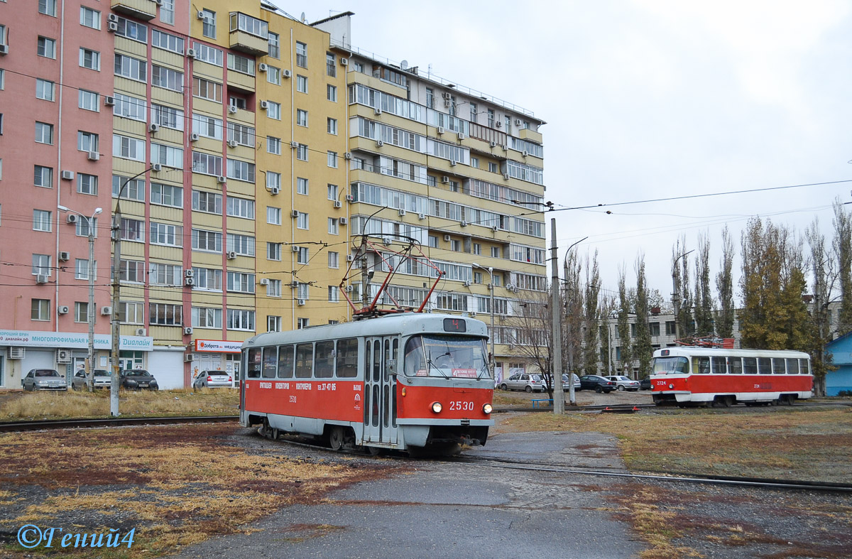 Волгоград, Tatra T3SU (двухдверная) № 2530