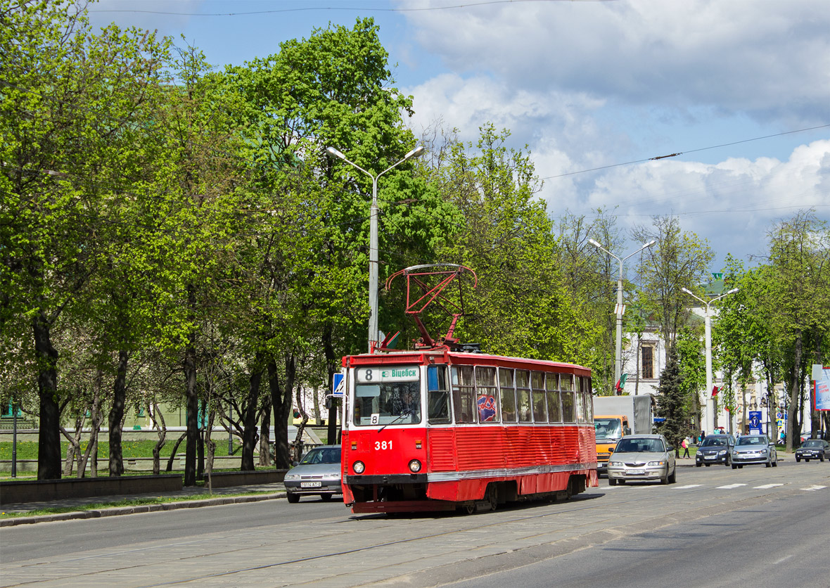 Вiцебск, 71-605 (КТМ-5М3) № 381