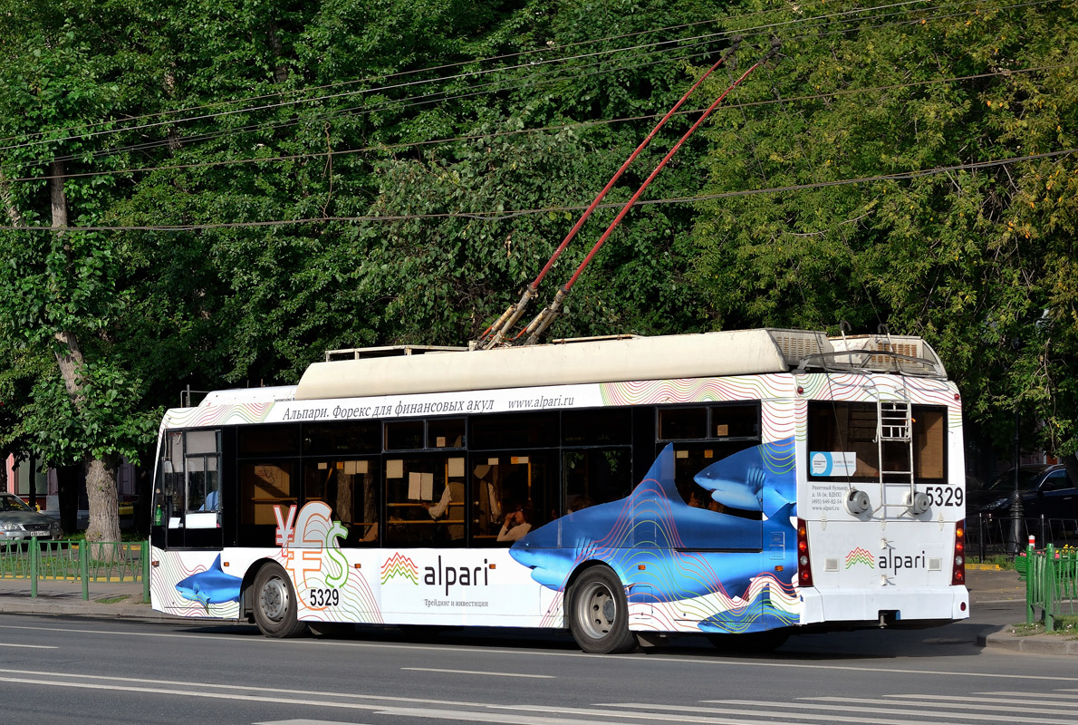 Москва, Тролза-5265.00 «Мегаполис» № 5329