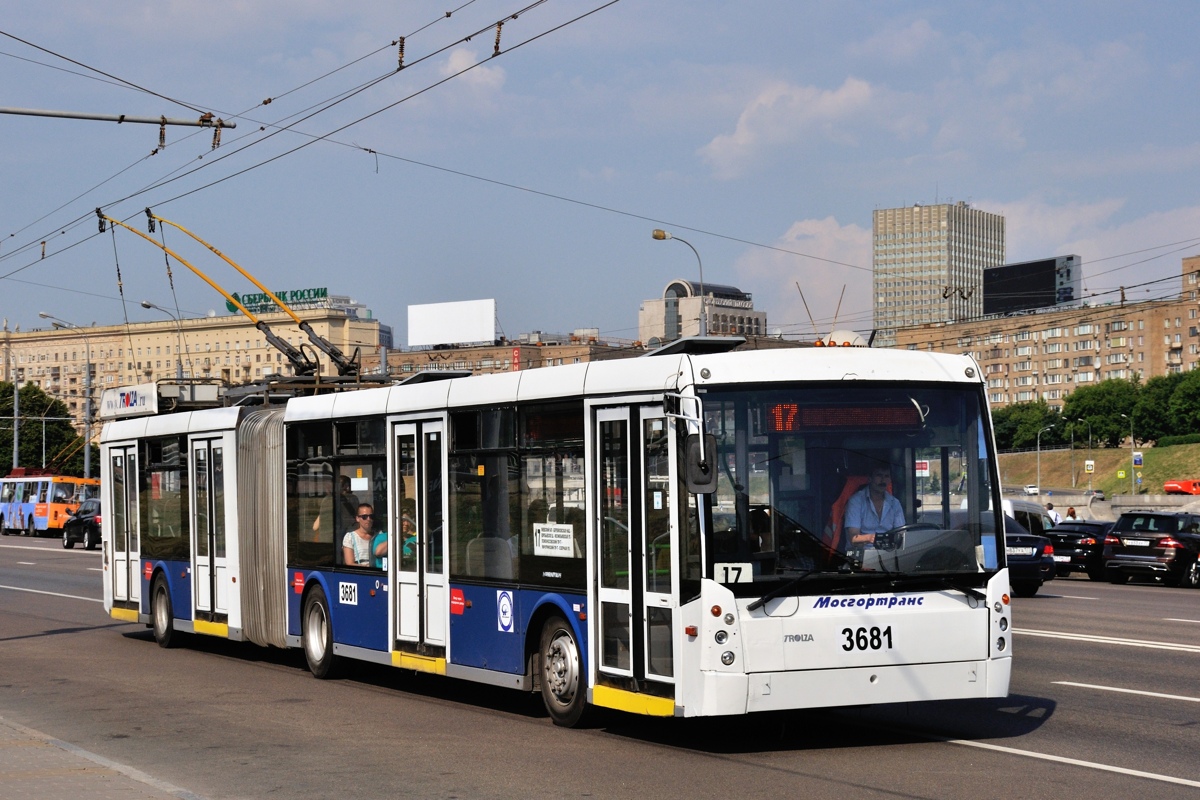 Москва, Тролза-6206.01 «Мегаполис» № 3681