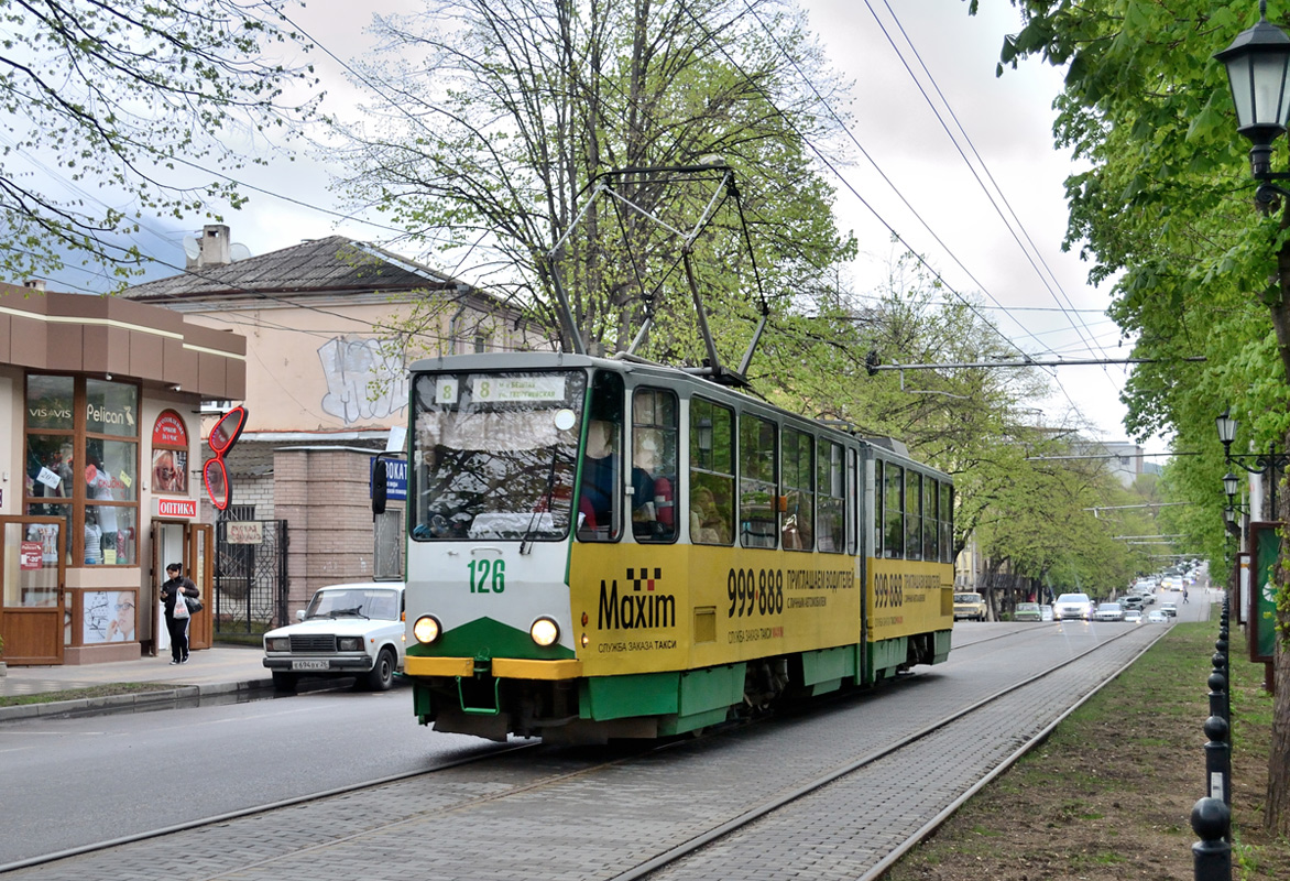 Пятигорск, Tatra KT4SU № 126