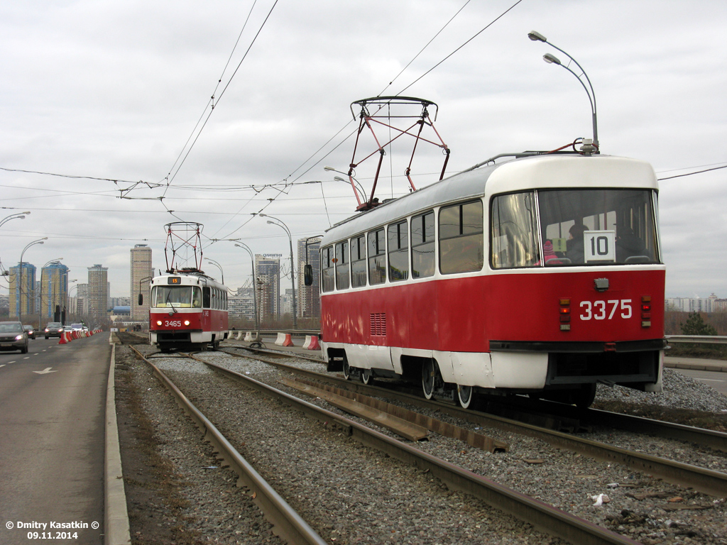 Москва, МТТЧ № 3375; Москва — Строительство и ремонты; Москва — Трамвайные линии: СЗАО