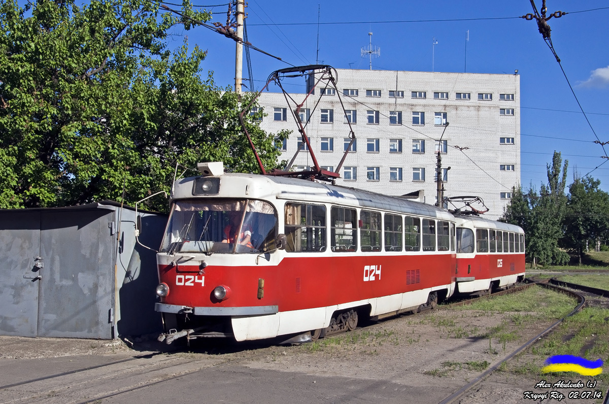 Krivijriha, Tatra T3SU № 024