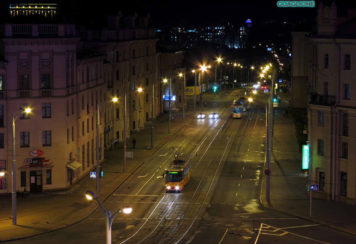 Минск — Трамвайные линии