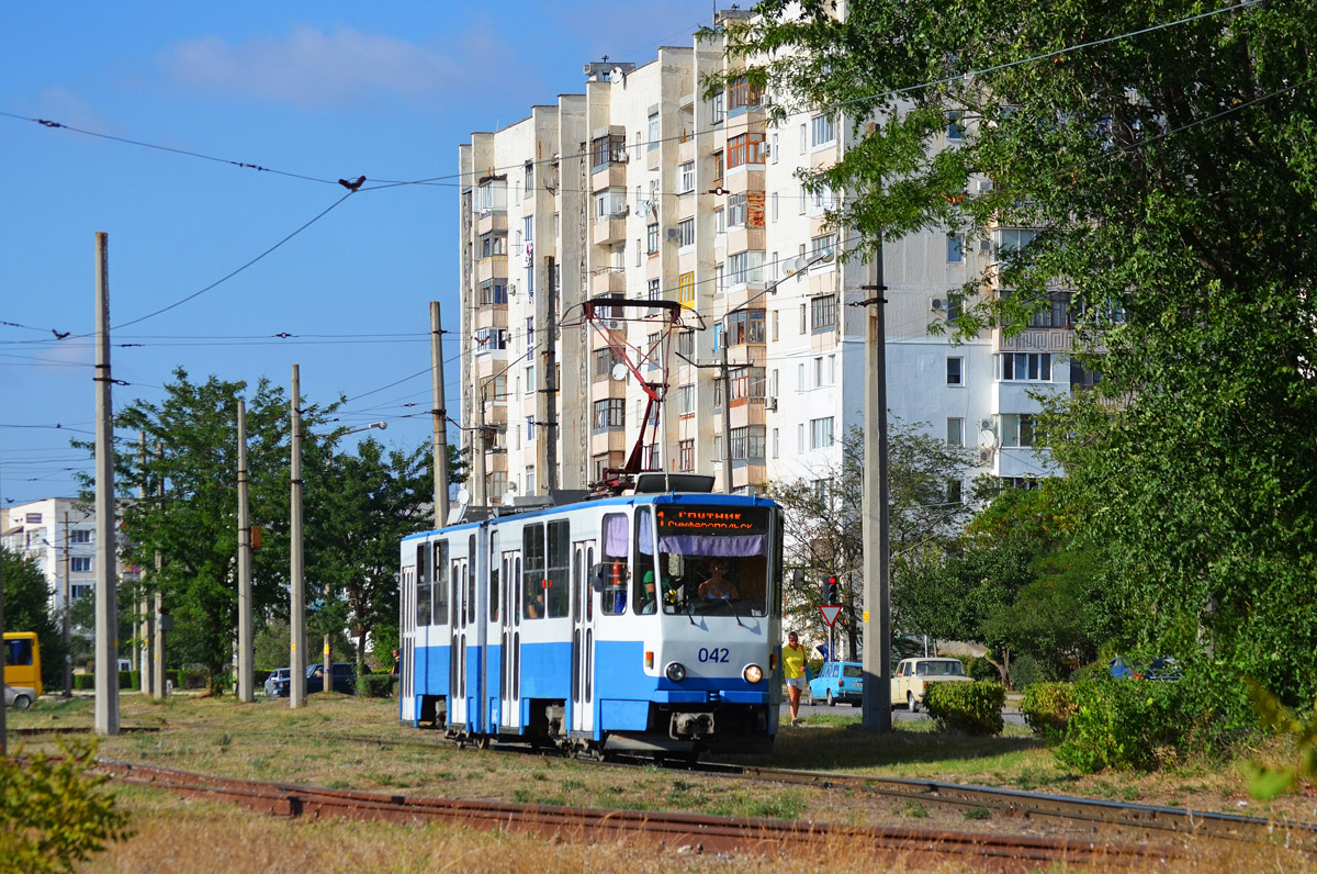 Евпатория, Tatra KT4SU № 042
