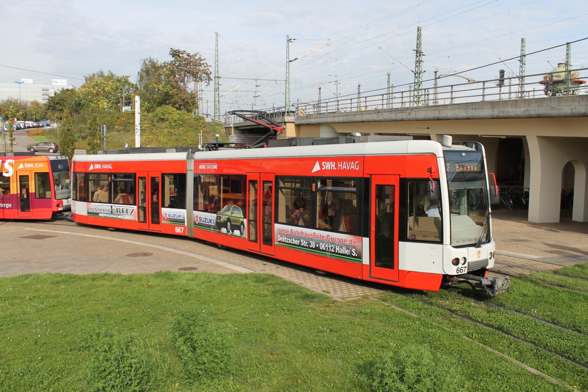 Галле, Bombardier MGT-K № 667