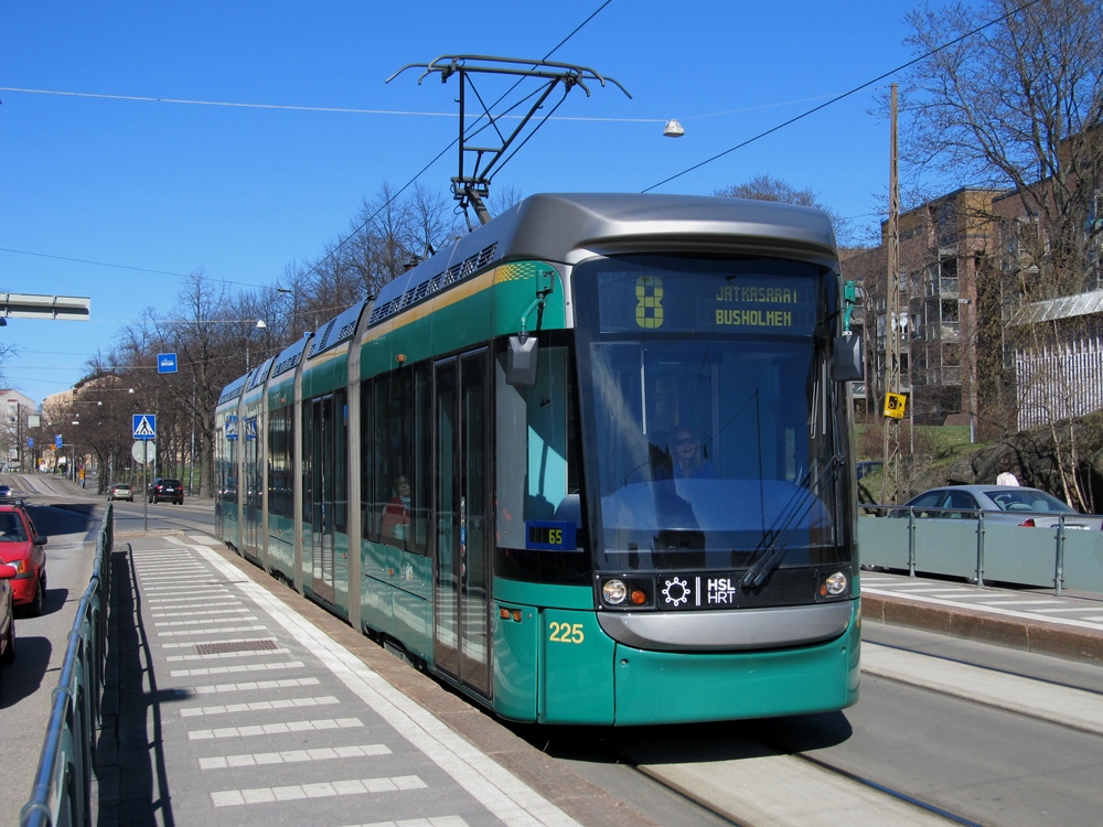 Helsinki — Espo, Bombardier Variotram MLRV2 № 225 Helsinki — Espo, Bombardier Variotram MLRV2 № 225