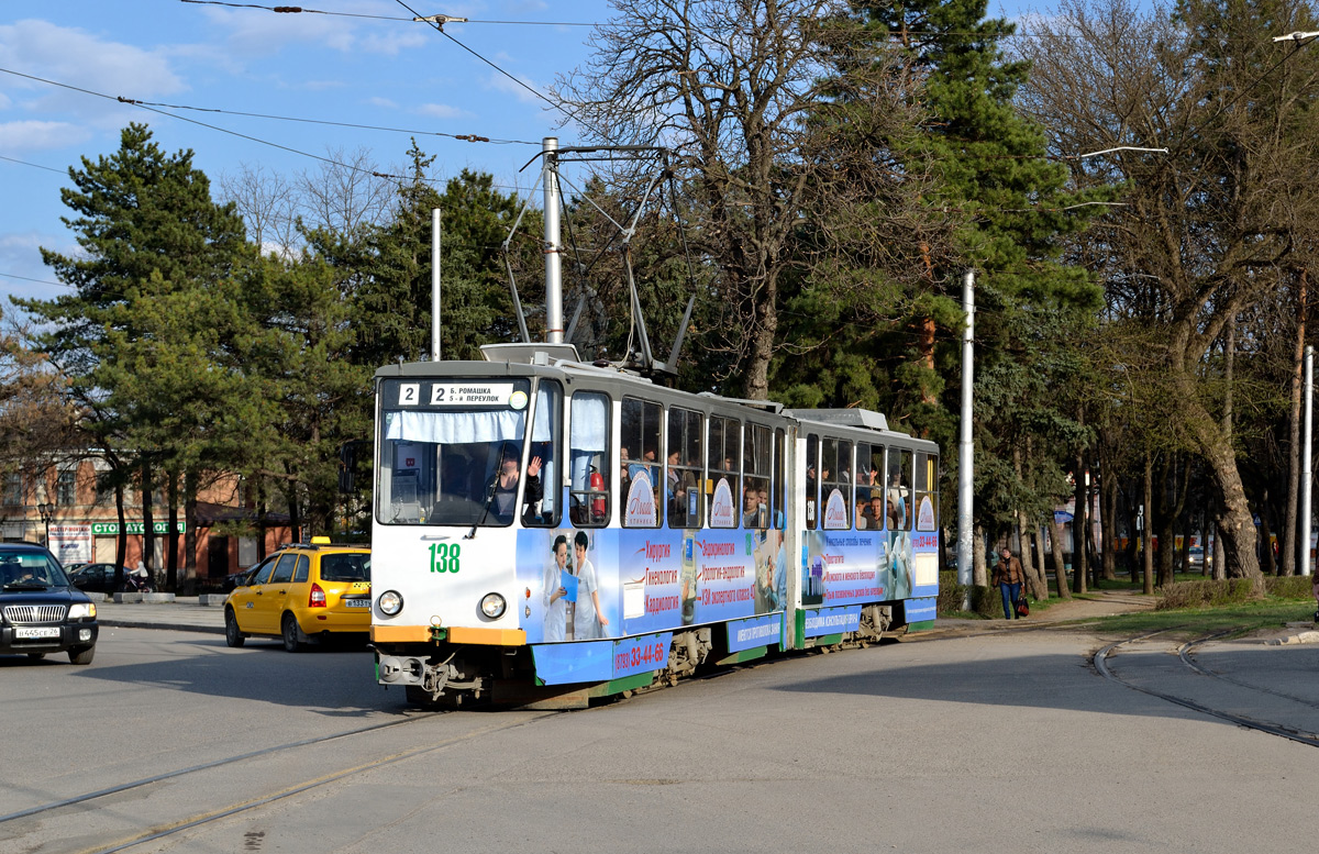 Пятигорск, Tatra KT4SU № 138