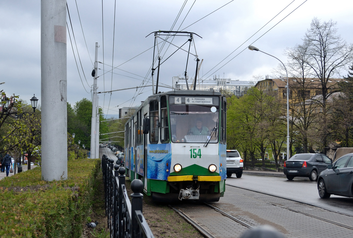 Пятигорск, Tatra KT4SU № 154