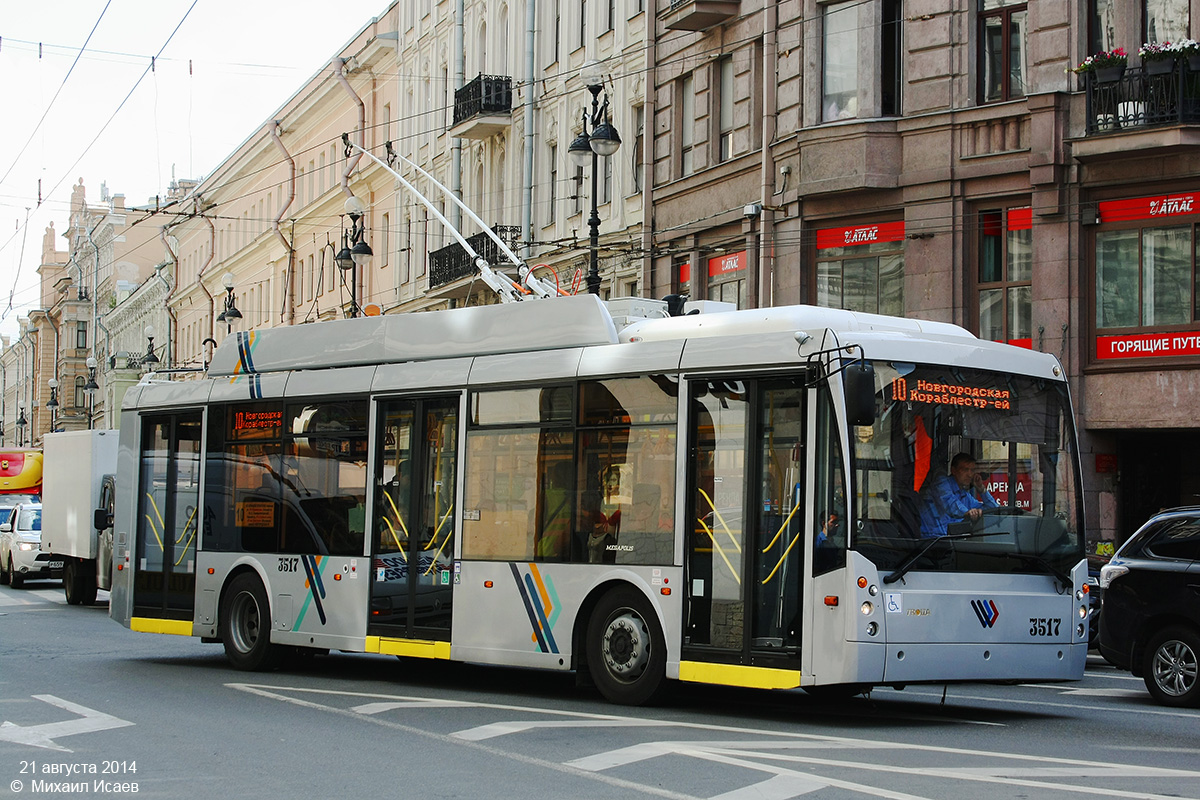 Санкт-Петербург, Тролза-5265.00 «Мегаполис» № 3517