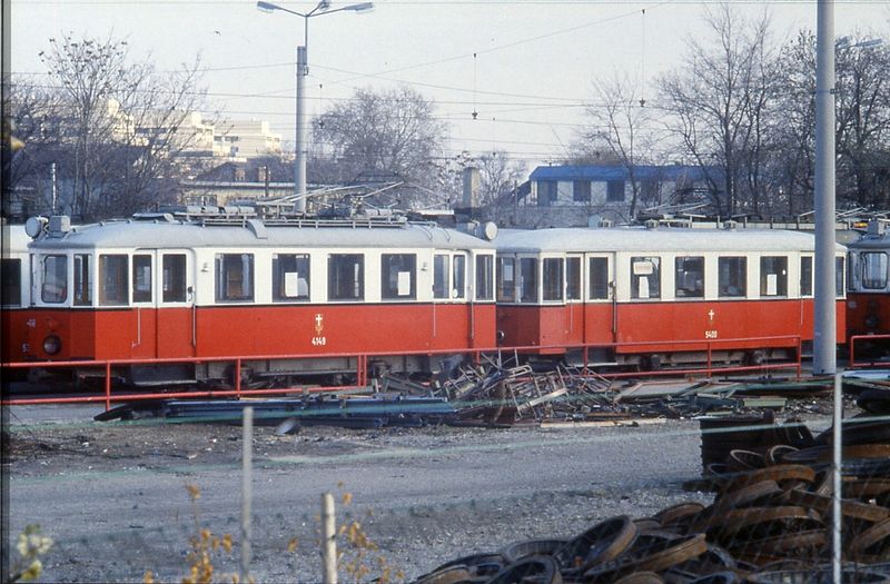 Вена, Simmering Type M № 4149; Вена, Graz Type  m3 № 5400
