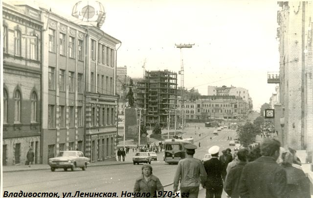 Владивосток — Исторические фотографии — трамвай (1971-1990)