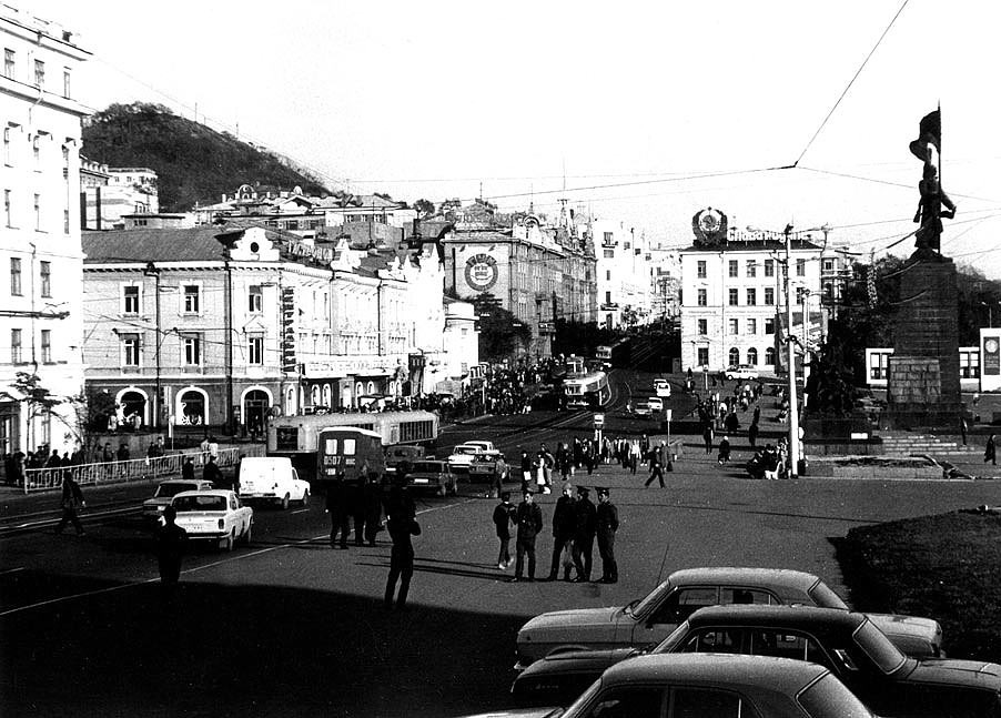 Vladivostok — Historic Photos — Tramway (1971-1990)