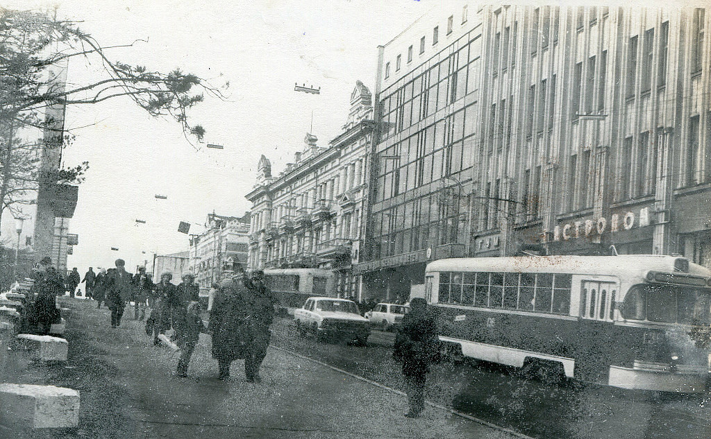 Vladivostok, RVZ-6M č. 136; Vladivostok — Historic Photos — Tramway (1971-1990)