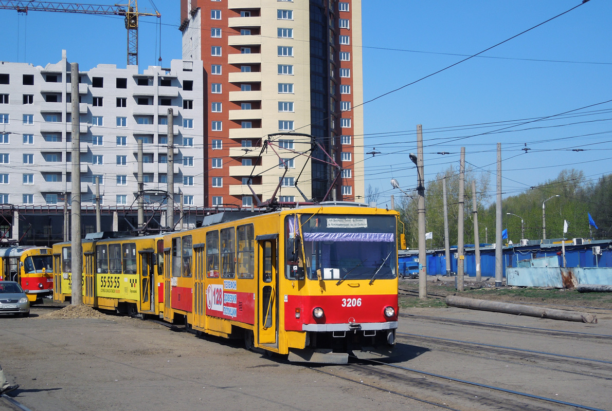 Барнаул, Tatra T6B5SU № 3206