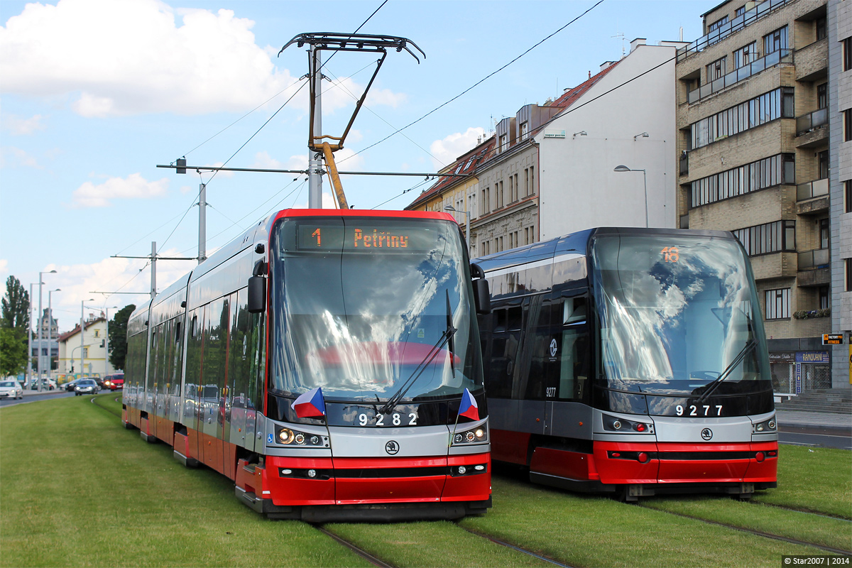 Прага, Škoda 15T3 ForCity Alfa Praha № 9282