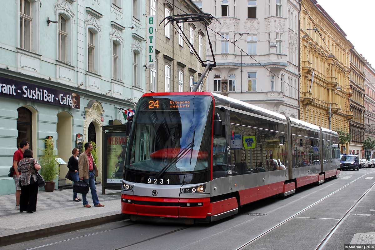 Прага, Škoda 15T3 ForCity Alfa Praha № 9231