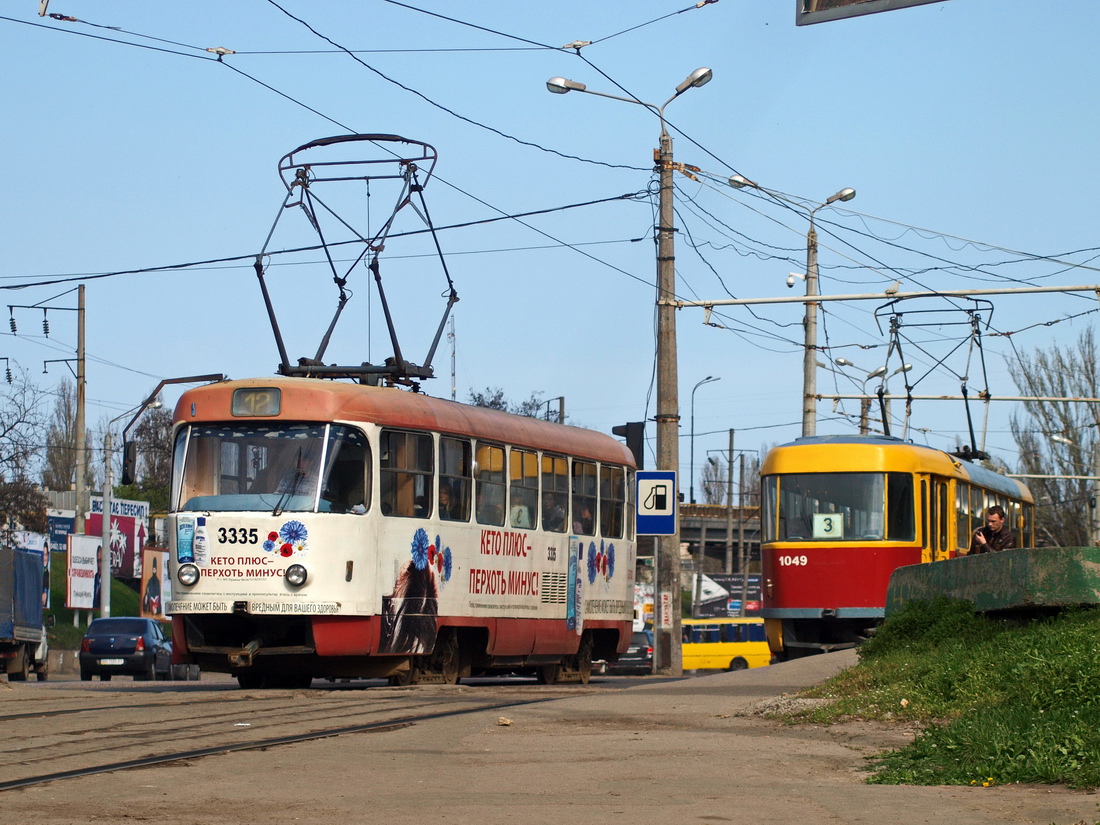 Одесса, Tatra T3R.P № 3335
