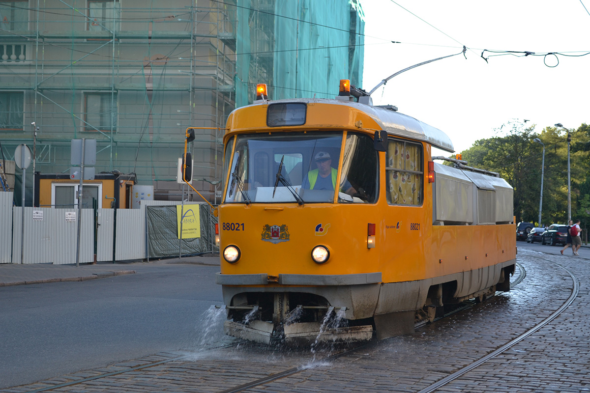 Рига, Tatra T3SU (двухдверная) № 88021