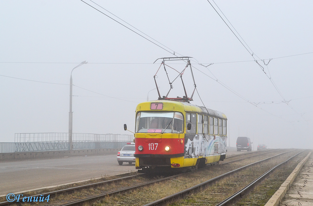 Волжский, Tatra T3SU № 107