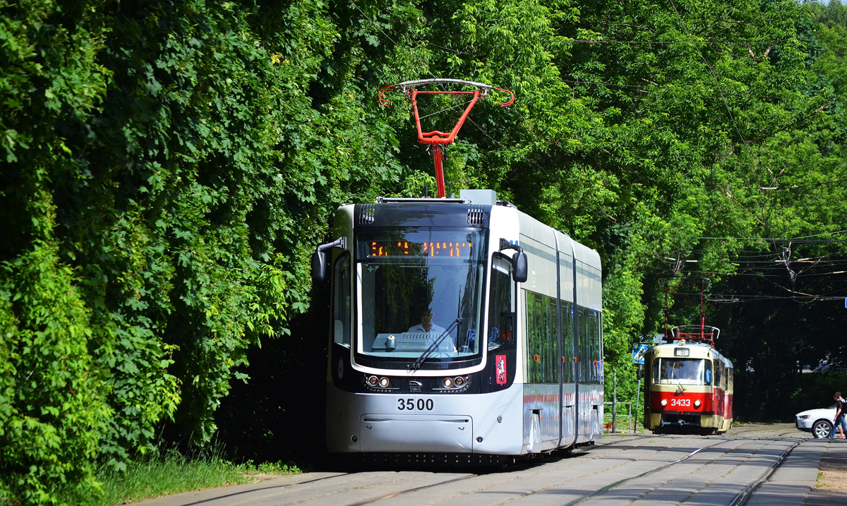 Moscow, 71-414 (Pesa Fokstrot) # 3500