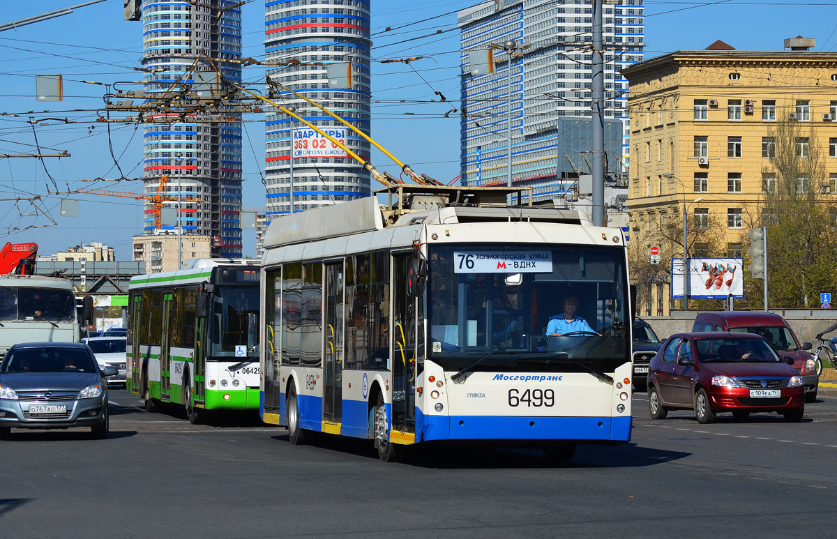 Москва, Тролза-5265.00 «Мегаполис» № 6499 Москва, Тролза-5265.00 «Мегаполис» № 6499