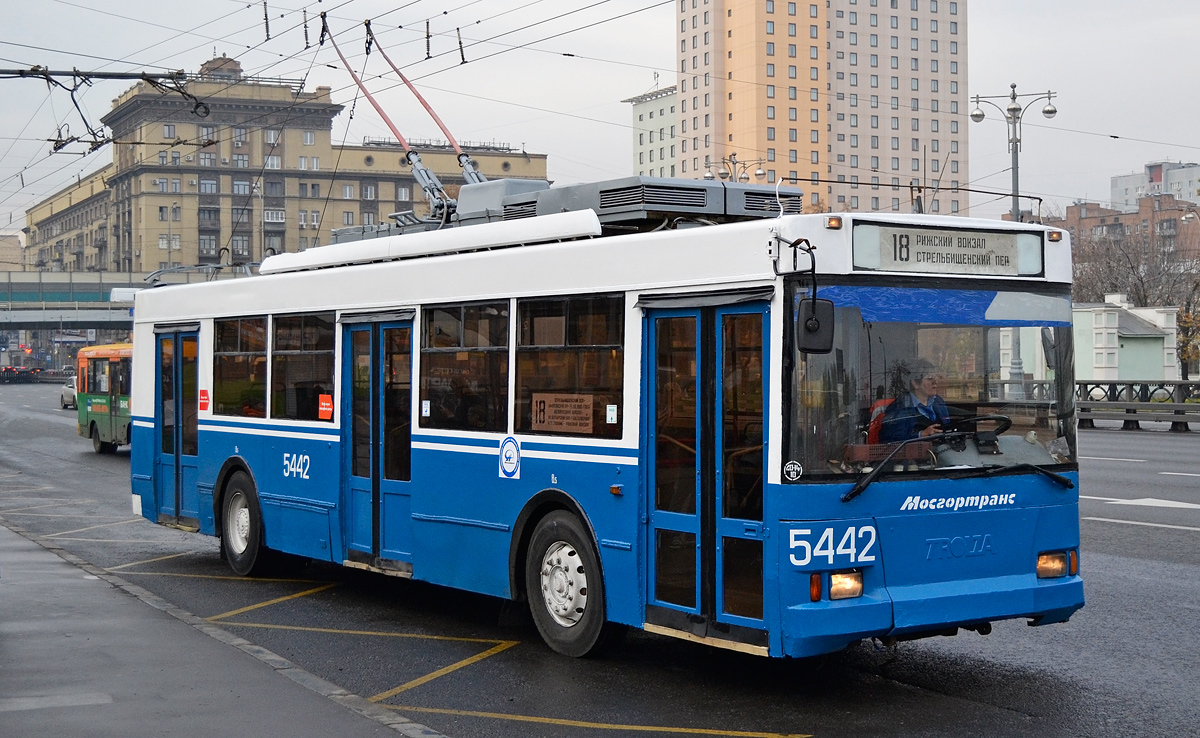 Москва, Тролза-5275.05 «Оптима» № 5442