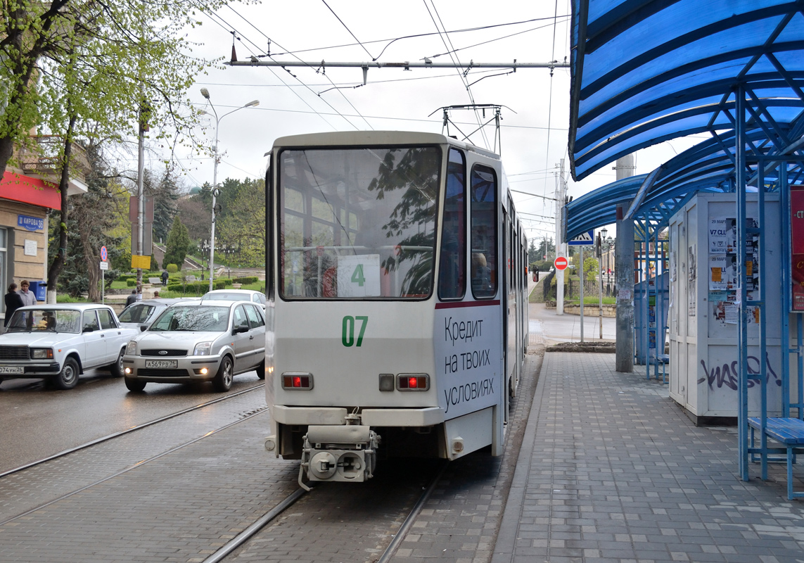 Пятигорск, Tatra KT4D № 07
