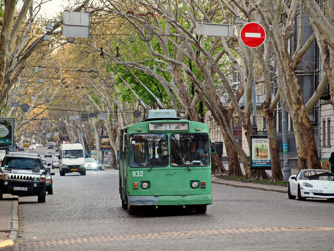 Одесса, ЗиУ-682В [В00] № 832