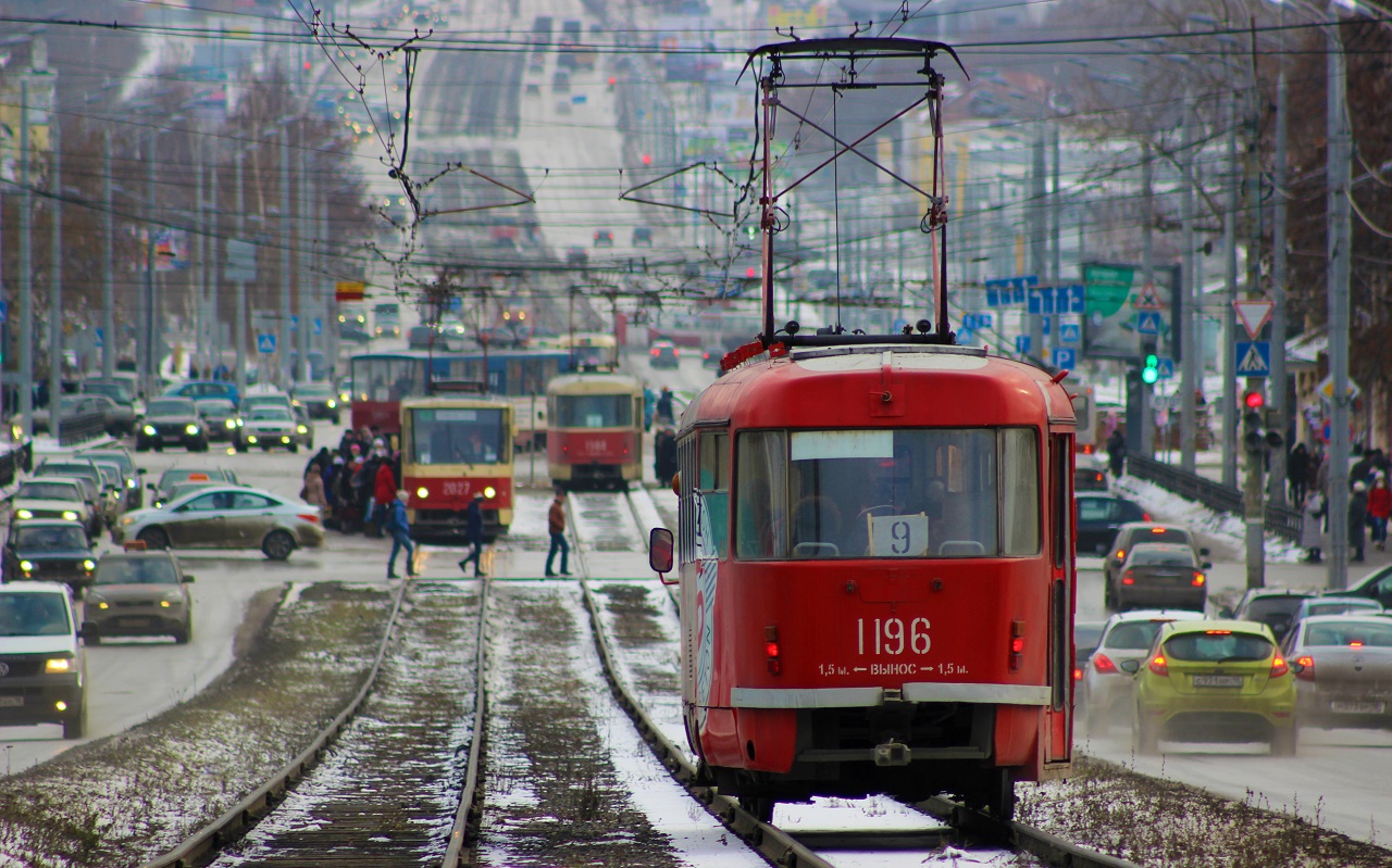 Izsevszk, Tatra T3SU — 1196
