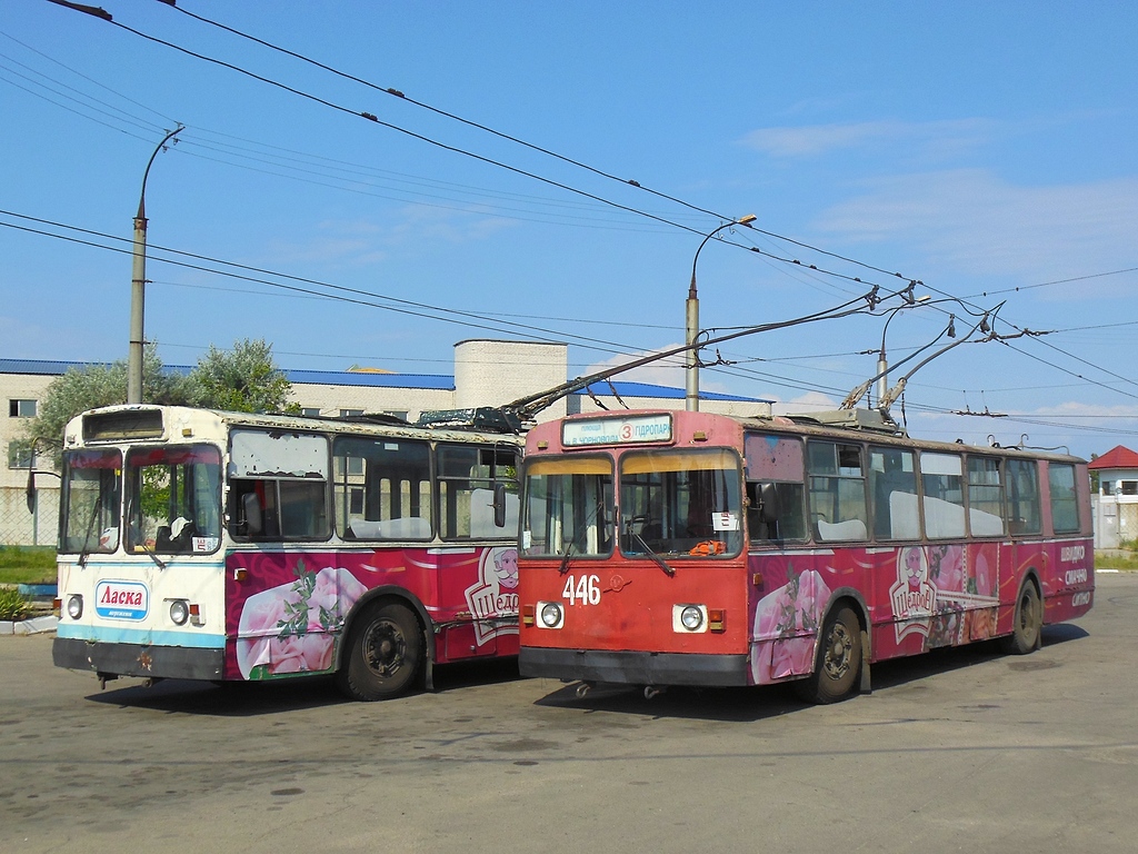 Херсон, ЗиУ-682В-013 [В0В] № 417; Херсон, ЗиУ-682Г [Г00] № 446