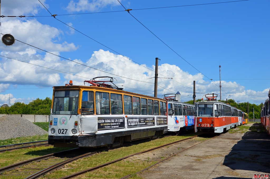 Набережные Челны, 71-605 (КТМ-5М3) № 027; Набережные Челны, 71-605 (КТМ-5М3) № 023