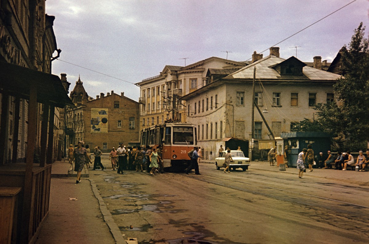 Астрахань, 71-605 (КТМ-5М3) № 219; Астрахань — Старые фотографии