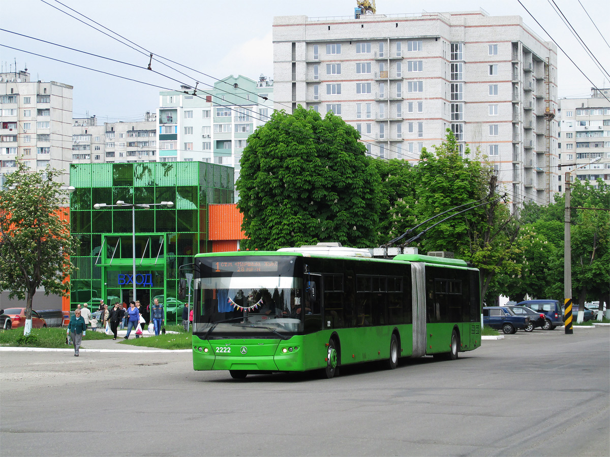Харьков, ЛАЗ E301D1 № 2222