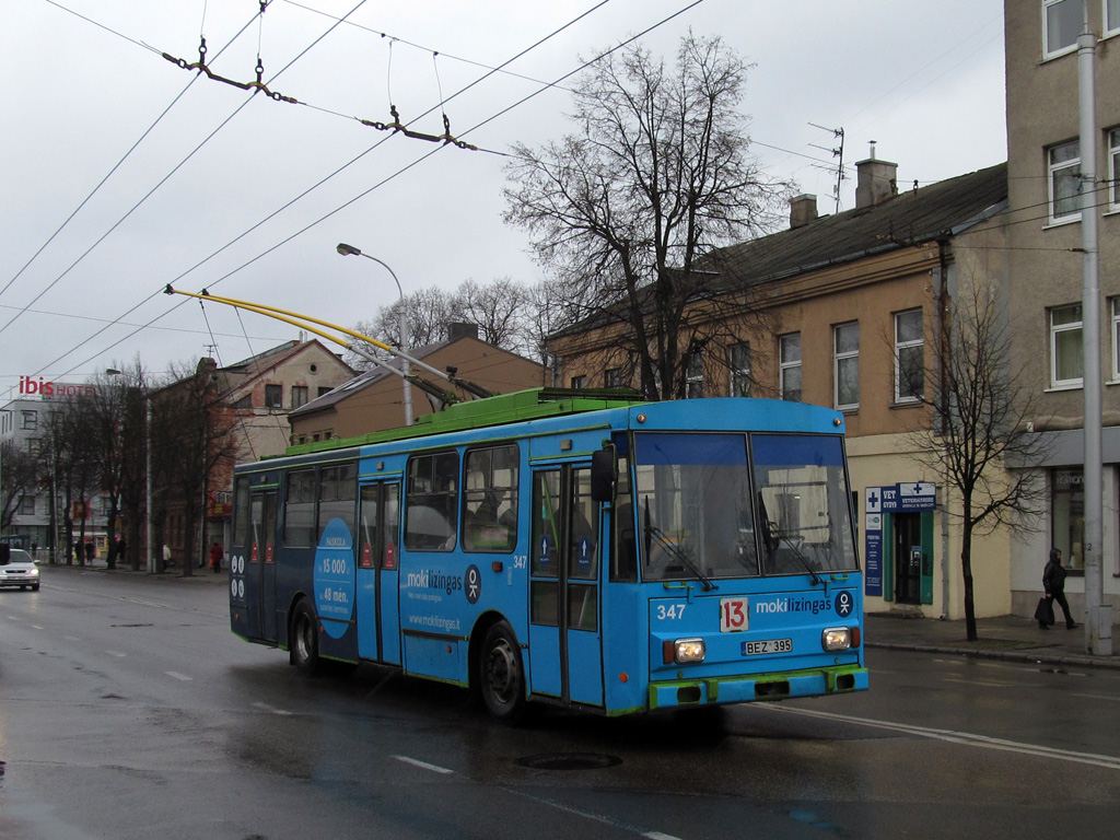 Каунас, Škoda 14Tr13/6 № 347
