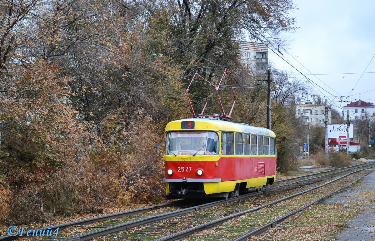Волгоград, Tatra T3SU (двухдверная) № 2527 Волгоград, Tatra T3SU (двухдверная) № 2527