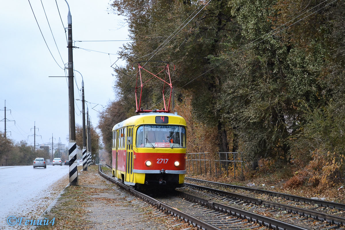 Волгоград, Tatra T3SU № 2717