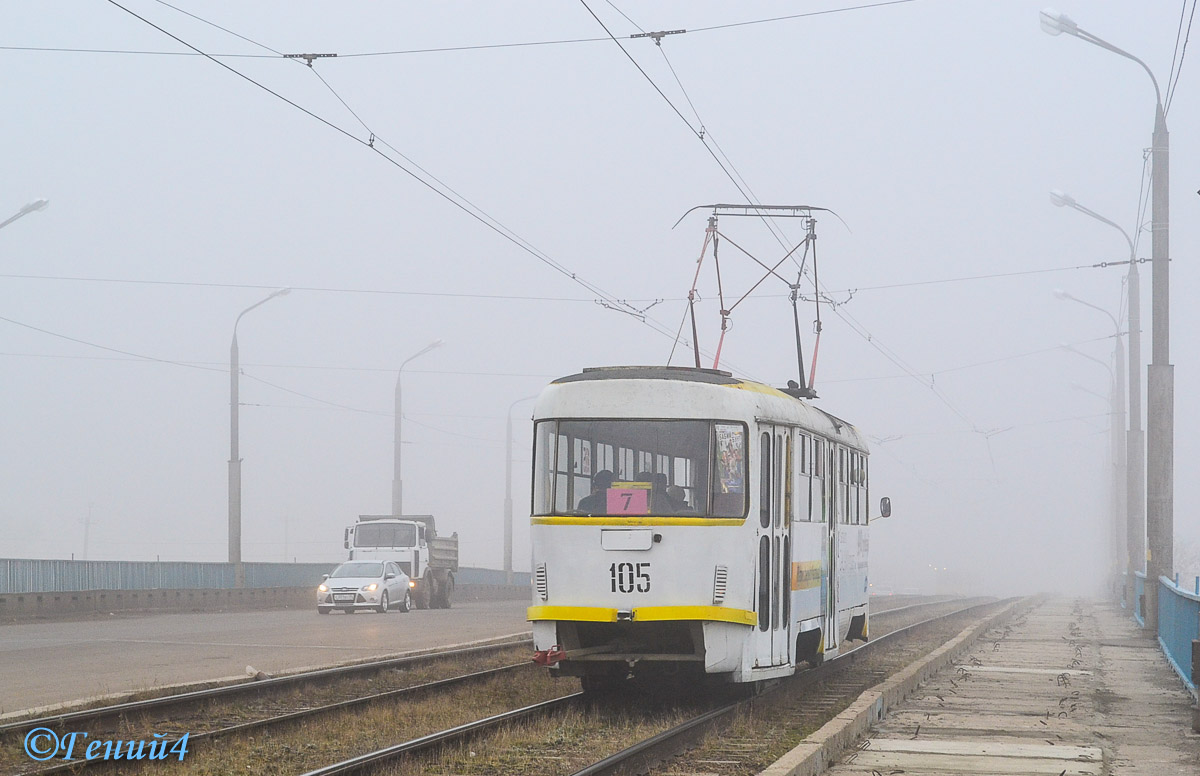 Волжский, Tatra T3SU № 105