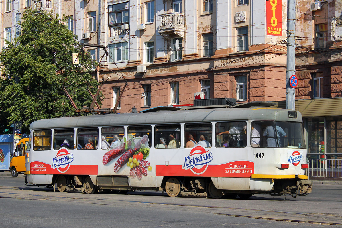 Днепр, Tatra T4D-MT № 1442