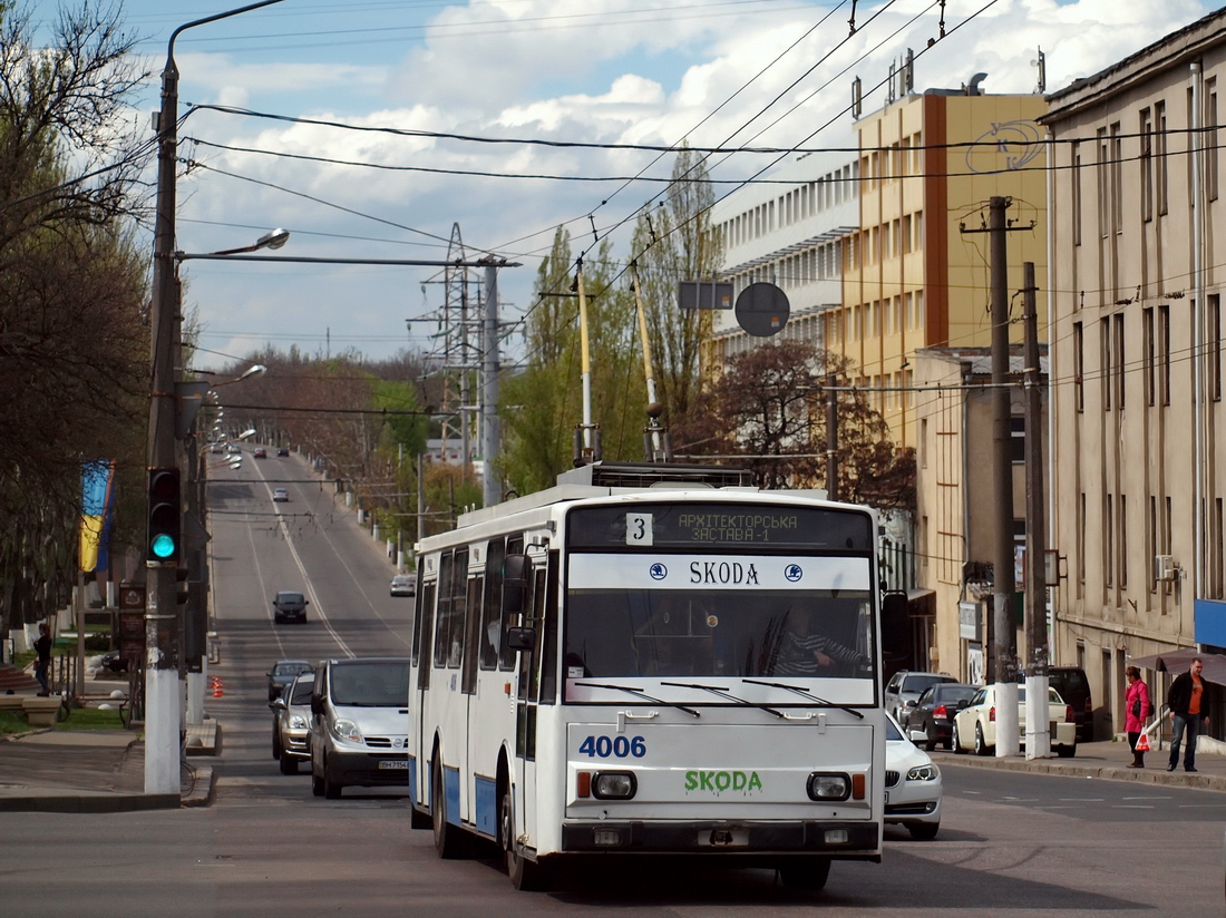 Odesa, Škoda 14Tr17/6M № 4006