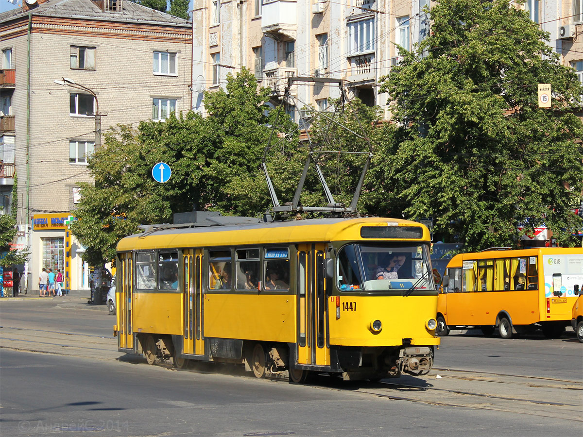 Днепр, Tatra T4D-MT № 1447