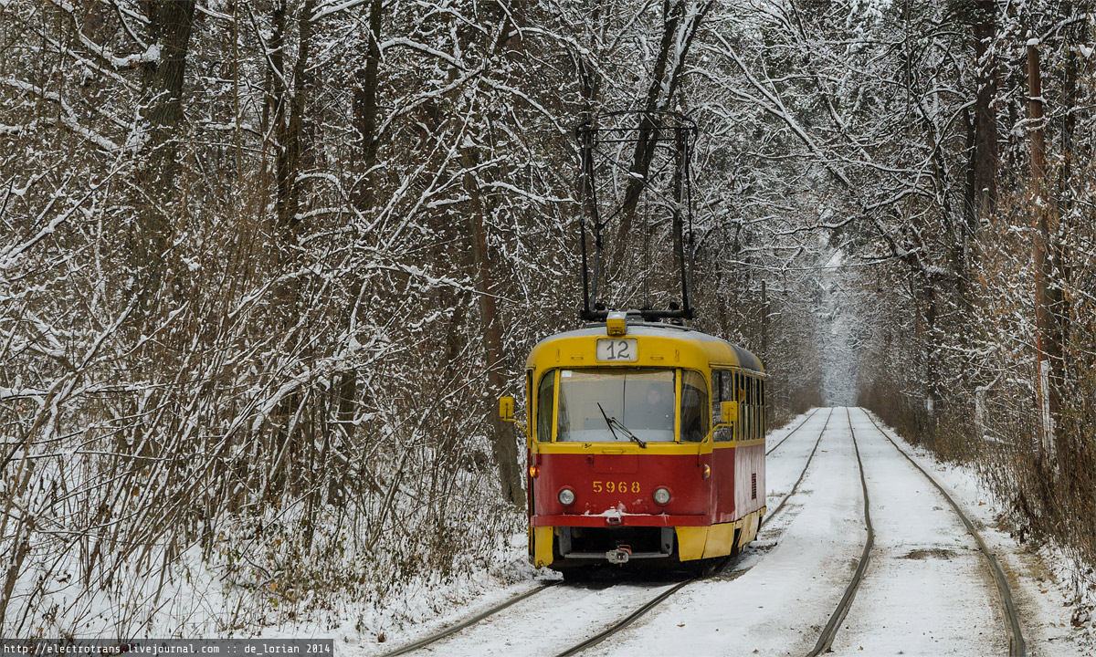 Киев, Tatra T3SU № 5968