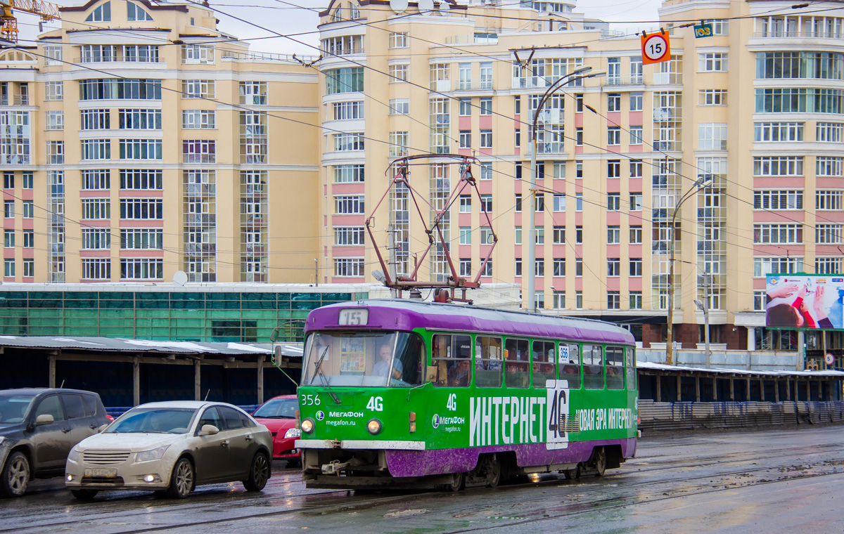 Екатеринбург, Tatra T3SU № 356